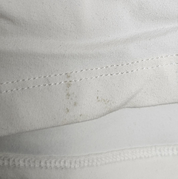 By Anthropologie Women's Tailored Tied Halter Top, LARGE, Ivory - Picture 9 of 9